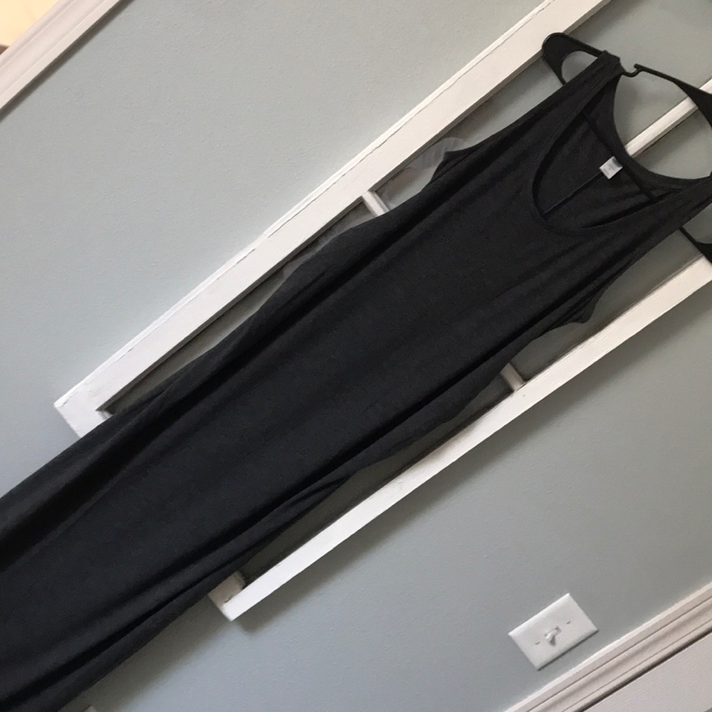 Maternity tank maxi dress